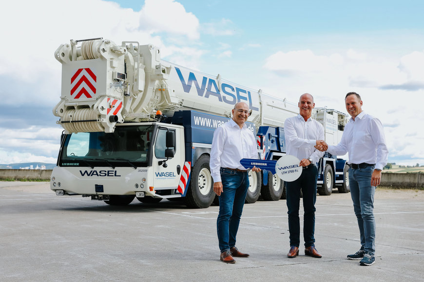 Wasel modernises its crane fleet with innovative and powerful Liebherr cranes